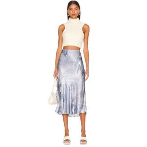 Rails Anya frosted marble slip skirt midi - size XS. Perfect condition.